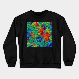 omg pattern abstract Crewneck Sweatshirt